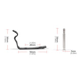 Glove Box Repair Kit 8E1880302B DIY Compartment Lid Hinge Kit 8E1857124A24A Snapped Repair Kit Hinge Brackets for Audi A4 B6 B7