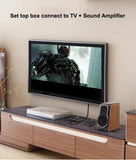 4K 5.1CH HDR HDMI ARC Audio Extractor HDMI To Optical Toslink SPDIF 3.5mm AUX Stereo Audio Converter for PS5 Xbox TV Speaker