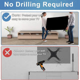 Accessories Non-slip TV Stand No Drilling with Screws TV stand legs Solid Support Strong Base Stand for TCL/Roku