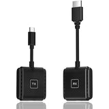 30M Type C Wireless HDMI Video Transmitter and Receiver Extender TV Stick Dongle Display Adapter for Iphone 15 Laptop PC To TV