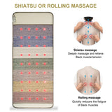 PEMF Photon Therapy Mat - Far Infrared Heating Pad with Jade & Crystal Energy for Pain Relief, Negative Ion Technology Magnet
