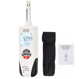 Handheld Digital Humidity Temperature Meter with Dew Point and Wet Bulb Temperature, Dual Display Temperature & Humidity