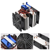 DIY 180W Home Fish Tank Cooler Chiller Cooling-water Machine Chiller 12V Semiconductor Refrigerator Water Cooler Aquarium Chille
