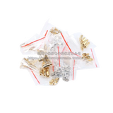 M3 Standoff Assortment Kit - Brass Spacers (5/6/8/10/12/15mm) + Hex Nuts & Screws (12-Piece Set)