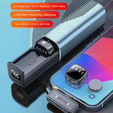AI noise reduction wirelesslavalier microphone classic drag two intelligent noise reductionreverberation livebroadcastmicrophone