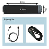 9.1inch 462x1920 IPS Stretched Bar Monitor Black DIY D32 CPU GPU PC Case Monitor Display