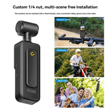 2K 4G Pro Digital Camera For Portable Recording: 180-Degree Rotatable Body/Bike Drive Recorder Without Memory