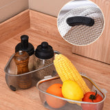 1 PC Kitchen Sink Drain Basket Stainless Steel Triangle Food Vegetables Peel Egg Filter Storage Organizer