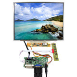 DVI VGA LCD Controller Board With12.1inch LTN121XT HT121X01 N121X5 1024x768 LCD Screen