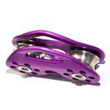 Stainless Steel Tandem Cable Trolley – Sealed Ball Bearings for Outdoor Climbing & Highline Use