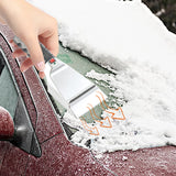 12V Car Heated Snow Ice Scraper Spade Tool Electric Car Snow Shovel Heated Windshield Glass Snow Shovel for Most Cars Trucks SUV