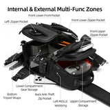 Camera bag shoulder photography bag professional digital storage bag outdoor portable crossbody SLR camera backpack