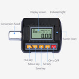 Adjustable LCD Display Screen 1/2 1/4 3/8 inch Digital Torque Wrench Meter 30N.m 135N.m 200N.m ABS Bicycle Car Repairing Tool