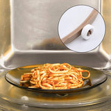 4Pack Microwave Roller Ring Microwave Oven Turntable Ring Plate Tray Support Ring for Glass Plate Tray Supporting LZB
