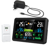 7.5-Inch Weather Clock Weather Forecast Indoor Outdoor Temperature And Humidity Meter Weather Station 2025 New