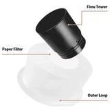 Coffee Filter Cup Hand Brewed Coffee Filter Espresso Coffee Uniform Extraction Easy To Operate Portable Filter Cup