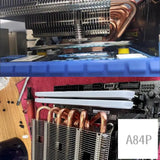 ZS10C-50 Thin CPU Cooler 50Mm 10 Heat Pipes ITX Down Pressure Radiator TDP 200W For  LGA 115X 1700