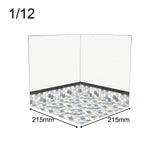 1/12 Scale Backdrop Scene Model Background Scene for Action Figures Dolls Mini Scale Car Parking Building Diorama Layout