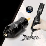 Professional Tattoos Kit Beginners Tattoo Machine Full Kits Practice Tattoos Ink Sets Battery Permanent Makeup Accessories