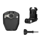 Aluminum Alloy Motorcycle Windshield Mount Quick Release Vibration Dampening Action Camera Mount for GO PRO/DJI INSTA360