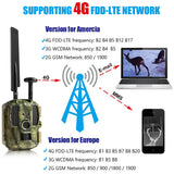 Balever BL480-P 4G LTE Wildlife Game Hunting Trail Camera, Photo Traps with App Control, GSM, GPS, FTP Functions