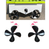 50mm 60mm Propellers for S70 S80 RC Fishing Bait Boat