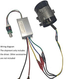 DC6-60V Three-phase DC Brushless Motor Driver Module 750W BLDC Brushless Motor No Hall Controller Stop/Reverse Speed Regulator
