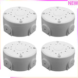 Universal Security Camera Junction Box Mount Bracket,Outdoor Use Waterproof Wall Ceiling Mount Cable Base Boxes