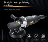 6-speed Polishing Machine Professional Automotive Beauty Electric Waxing Machine Multi Speed Adjustable Straight Core RO Machine