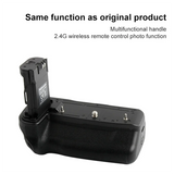 BGR10 Handle For Canon EOS R5 R5C R6 SLR Camera Battery Box Vertical Shooting Handle With Wireless Remote Control