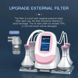 The Latest 6 in 1 Vacuum Slim Machine 80k Ultrasonic Vacuum Radio Frequency LiPolaser Body Slim Fat-reducing Beauty Device