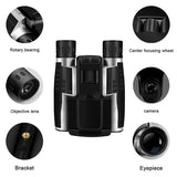 DT40 New 2.5K Resolution Digital Binoculars Camera 12X Optical Zoom 8X Digital Zoom Scope Camera Gadget Digital Telescope Camera