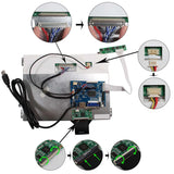 10.4 inch Capacitive Touch Screen LCD Display 1024X768 VS104T-004 with Mounting hole+VGA 2AV LCD Driver Board