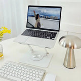 360 Degree Rotation Notebook Computer Stand Adjustable Foldable Tablet Holder Aluminum Alloy Multi-Functional