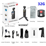 Pocket Camera 5K High-Definition Sport Camera with Image Stabilization for Outdoor Hiking Handheld Clip Cycling Action