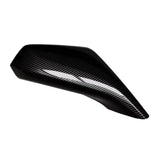 For Chevy Camaro 2010-2015 Car Rearview Side Mirror Cover Wing Mirror Cap Trim Carbon Fiber
