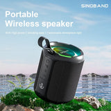 Portable Speaker XDOBO 40W IPX5 Waterproof BT5.3 TWS RGB Lights 16H Playtime Type-C 50% Vol EQ Modes 3 Kingdoms