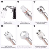 7 in 1 Hydroxygen Foam Anti-Aging Facial Machine Facial Wash Machine Dermabrasion Cleansing