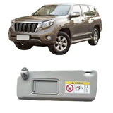74320-0G030-B0 Gray Left Sun Visor Makeup Mirror For Toyota Land Cruiser Prado KDJ155/KDJ150 2009-2023 74320-0G030-A0