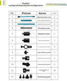 Vehicle Frame Two-dimensional Measuring Ruler, Sheet Metal Repair and Inspection Ruler, Beam Calibrator, Special Accessories