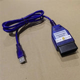 For BMW E46 K+ CAN K CAN FTDI FT232 Chip Scanner OBD 2 USB Cables For For Bmw K+ DCAN USB Interface Diagnostic Tool