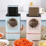 Potato Chips Garlic Lotus Root Slices Cucumber Radish Shredding Vegetable Cutter Electric Slicer Household Multifunctional