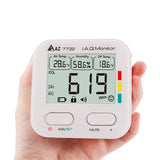 AZ7732 CO2 concentration detector CO2 monitoring alarm Air Quality Temperature and humidity recorder detects harmful gases batte