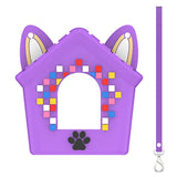 Protective Cover with Lanyard Portable Silicone Sleeve Shockproof & Anti Drop for Bitzee Doghouse Interactive Digital Pet