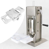 Hamburger Pressing Mould Maker Non Stick 2 Holes ABS Hamburger Press Patty Maker for Sausage Filler Meat Grinder