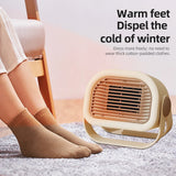Portable Table Heater for Indoor Use, 400W Mini Fast Heating Garage Heaters,Built-in Desk Gift Set by Kasydoff
