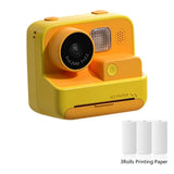 HD 1080P Video Photo Digital Camera child Cartoon Instant Camera Print Camera with Thermal Print Paper for Kid Christmas gift