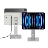 Portable Folding Magnetic Aluminum IPad Charger Stand Tablet Charger Holder for IPad 11 13 Inch M4 2024
