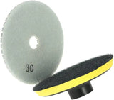 4-inch polishing pad set Diamond wet polishing pads 11 polishing discs + 1 pad For granite, marble, stone, tile, concrete