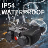 VRNV331 Naked Eye 3D VR Digital Tactical Telescope Camera 4K UHD Infrared Night Vision Binoculars for Hunting with Compass